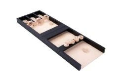 Houten Sjoelbak Junior Mini Sjoelbak 2dlg Black -Indoor Speelgoed Winkel houten sjoelbak mini thema dieren 2 delige sjoelbak black 6