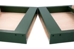 Houten Sjoelbak Junior Mini Sjoelbak 2dlg Groen Dino -Indoor Speelgoed Winkel houten sjoelbak mini thema dino 2 delige sjoelbak groen 3