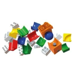 Hubelino Knikkerbaan Uitbreidingsset Katapult 41-delig -Indoor Speelgoed Winkel hubelino 882 knikkerbaan uitbreiding katapult 1 1