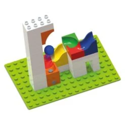 Hubelino Knikkerbaan Uitbreidingsset Katapult 41-delig -Indoor Speelgoed Winkel hubelino 882 knikkerbaan uitbreiding katapult 2