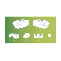 Hubelino Knikkerbaan Uitbreidingsset Baanelementen 33-delig -Indoor Speelgoed Winkel hubelino knikkerbaan uitbreidingsset 33 delig 420152 2