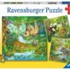 In Het Oerwoud – Ravensburger – 3 X 49 Stukjes 1 In Het Oerwoud – Ravensburger – 3 X 49 Stukjes -Indoor Speelgoed Winkel in het oerwoud puzzel ravensburger