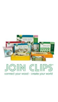 Kapla Join Clips Basic Set Home Edition JC200/40 -Indoor Speelgoed Winkel join clips 1665411070677 constructie speelgoed