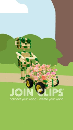 Kapla Join Clips Basic Set Mini Edition JC5610 9 Kapla Join Clips Basic Set Mini Edition JC5610 -Indoor Speelgoed Winkel join clips 1666098702009 moeder met bloemenkar