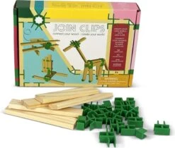 Kapla Join Clips Basic Set Home Edition JC200/40 -Indoor Speelgoed Winkel join clips JC5610 kapla constructie speelgoed 1