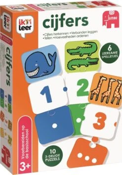 Jumbo 19567 Ik Leer Cijfers -Indoor Speelgoed Winkel jumbo 19567 ik leer cijfers educatief spel 1