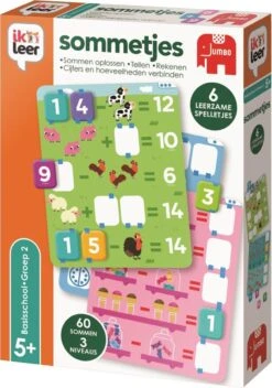 Jumbo 19582 Ik Leer Sommetjes 13 Jumbo 19582 Ik Leer Sommetjes -Indoor Speelgoed Winkel jumbo 19582 ik leer sommetjes educatief spel 3
