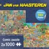 Jumbo 20049 2x Legpuzzel Muziekwinkel+Vakantiekriebels Jan Van Haasteren