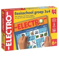 Jumbo 19535 Electro Basisschool Groep 3+4 -Indoor Speelgoed Winkel junbo 19535 electro basisschool groep 1 2 educatief spel 8710126195352 1