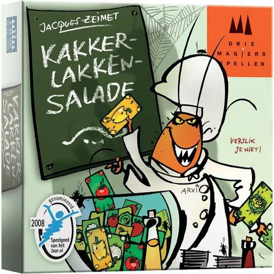 999 Games Kakkerlakkensalade – Kaartspel 4 999 Games Kakkerlakkensalade – Kaartspel - Afbeelding 2