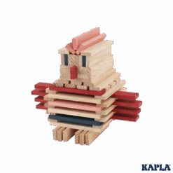 Kapla BA120BRR 120 Ton Blauw Rood En Rose -Indoor Speelgoed Winkel kapla 120 blauwe rood roze 1