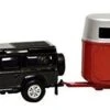KidsGlobe Landrover Defender Met Paardentrailer -Indoor Speelgoed Winkel kidsglobe 521712 landrover defender met paardentrailer 1