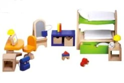 Meubelset Kinderkamer II -Indoor Speelgoed Winkel kinderkamer poppenhuis goki 51746 1