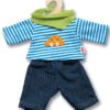 Kledingset Spijkerbroek Met Gestreept Shirt Mt. 28 – 35 Cm. 1 Kledingset Spijkerbroek Met Gestreept Shirt Mt. 28 – 35 Cm. -Indoor Speelgoed Winkel kledingset jongenspop heless 1315 2315