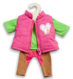 Paardrijd Outfit 3-delig Mt. 35 – 45 Cm. -Indoor Speelgoed Winkel kledingset pop pardrijden heless 1500 2500 1 1