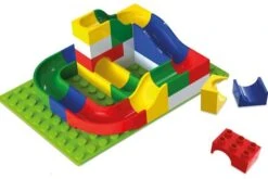 Hubelino Knikkerbaan Bouwdoos Mini-set 45-delig -Indoor Speelgoed Winkel knikkerbaan 45 delig hubelino 420139 1 1