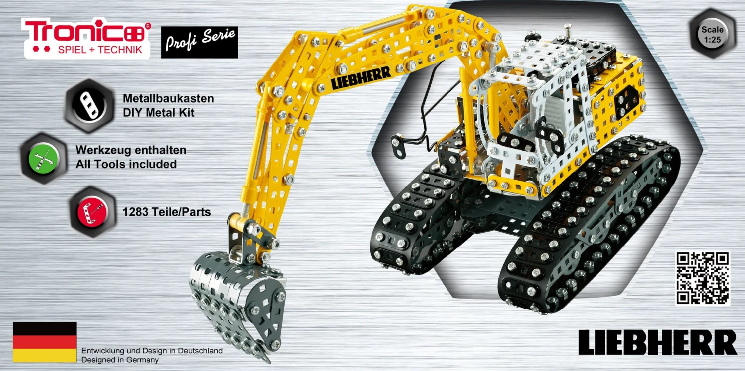 Tronico Profi Liebherr Graafmachine – 1 : 25 3 Tronico Profi Liebherr Graafmachine – 1 : 25