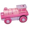 BigJigs BJT310 Locomotief Rose Op Batterijen -Indoor Speelgoed Winkel locomotief op batterijen rose bigjigs bjt305 2
