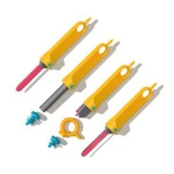 Makedo Discover 126 Gereedschapsset Voor Karton Kindergereedschap -Indoor Speelgoed Winkel makedo explore 126 Tools set karton knutselset 300x300 1