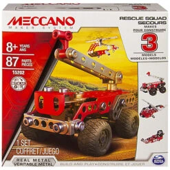 Meccano 15202 FireTruck 3-model Brandweerauto Constructieset -Indoor Speelgoed Winkel meccano 15202 multimodels fire truck 1 1
