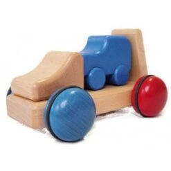 Houten Mini-Autotransporter Fagus -Indoor Speelgoed Winkel mini autotransporter fagus 12 07 1