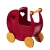 Moover Poppenwagen Hout Rood 1 Moover Poppenwagen Hout Rood -Indoor Speelgoed Winkel moover poppenwagen houten poppenwagen rood houten speelgoed