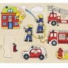 Noppenpuzzel Brandweer -Indoor Speelgoed Winkel noppenpuzel brandweer goki 57907
