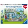 Onderweg Met Een Politieagent Puzzelbox Ravensburger 2×24 Stukjes 1 Onderweg Met Een Politieagent Puzzelbox Ravensburger 2×24 Stukjes -Indoor Speelgoed Winkel onderweg met een politieagent puzzelbox ravensburger