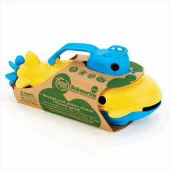 Green Toys Green-Toys Onderzeeer Geel Met Blauw Handvat 9 Green Toys Green-Toys Onderzeeer Geel Met Blauw Handvat -Indoor Speelgoed Winkel onderzeeer blauw handvat green toys 3