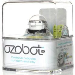 Ozobot Bit 2.0 Crystal White – STEM Programmeerbare Minirobot -Indoor Speelgoed Winkel ozobot bit 2.0 crystal white 1