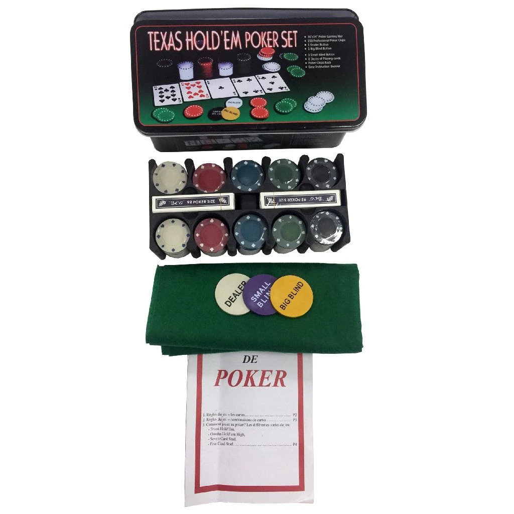 Pokerset Texas Hold’em Pokeren 4 Pokerset Texas Hold’em Pokeren - Afbeelding 2