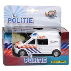 Politiebus, Pull Back Met Licht En Geluid. 7 Politiebus, Pull Back Met Licht En Geluid. -Indoor Speelgoed Winkel politiebus kidsglobe 510711 1 1
