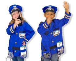 Melissa & Doug Politiepak Verkleedkleren Politie Melissa&Doug -Indoor Speelgoed Winkel politiepak melissa doug verkleedset politie agent speelactief.nl 2