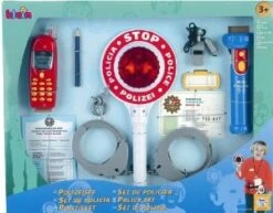 Politieset, 9-delig -Indoor Speelgoed Winkel politieset 9 delig theo klein 8850 1 1