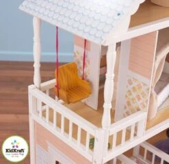 Poppenhuis / Barbiehuis Savannah -Indoor Speelgoed Winkel poppenhuis barbiehuis kidkraft 65023 savannah 1
