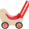 Poppenwagen Simply For Kids Classic Rood 2 Poppenwagen Simply For Kids Classic Rood -Indoor Speelgoed Winkel poppenwagen simply for kids rood
