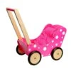 Poppenwagen Simply For Kids Stippen Rose 2 Poppenwagen Simply For Kids Stippen Rose -Indoor Speelgoed Winkel poppenwagen simply for kids stippen rose