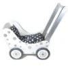 Poppenwagen Simply For Kids Stippen Wit -Indoor Speelgoed Winkel poppenwagen simply for kids stippen wit