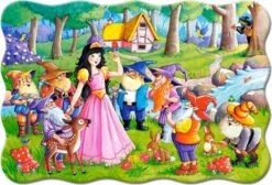 Snowwhite And The 7 Dwarfs – Castorland Puzzel 60 Stukjes -Indoor Speelgoed Winkel puzzel castorland snowwhite and the 7 dwarfs 1 1