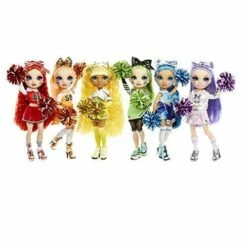 Rainbow High Cheerleader Modepop Jade Hunter 11 Rainbow High Cheerleader Modepop Jade Hunter -Indoor Speelgoed Winkel rainbow high fashion cheer doll