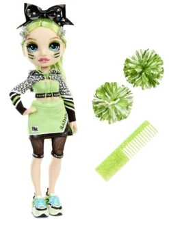 Rainbow High Cheerleader Modepop Jade Hunter 9 Rainbow High Cheerleader Modepop Jade Hunter -Indoor Speelgoed Winkel rainbow high fashion cheer doll jade hunter 2
