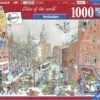 Ravensburger Puzzel Fleroux Amsterdam-in-de-winter 1000-stukjes -Indoor Speelgoed Winkel ravburger puzzel amsterdam in de winter fleroux legpuzzel
