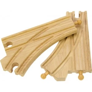 BigJigs BJT107 Rail Splitsing Afslaan-Rechtdoor 3 BigJigs BJT107 Rail Splitsing Afslaan-Rechtdoor