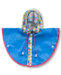 Regencape Mt. 35 – 45 Cm. -Indoor Speelgoed Winkel regencape pop heless 1972 2972 1 1