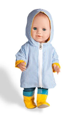 Regenjas “Maritiem” Maat 28 – 35 Cm. 12 Regenjas “Maritiem” Maat 28 – 35 Cm. -Indoor Speelgoed Winkel regenjas anorak pop heless 1525 2525 4