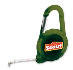 Scout Rolmaat Met Karabijnsluiting -Indoor Speelgoed Winkel rolmaat met karabijnsluiting scout 19369 1