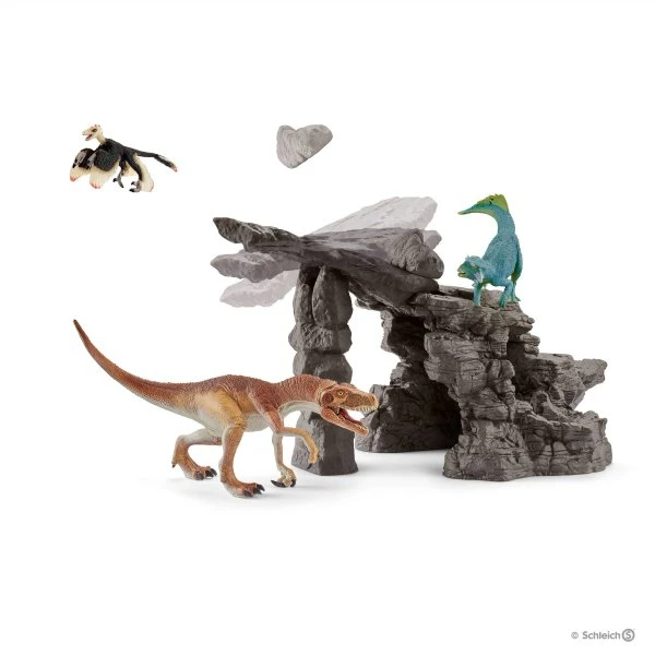 Schleich 41461 Dinoset Met Grot Dinosaurus 5 Schleich 41461 Dinoset Met Grot Dinosaurus - Afbeelding 3
