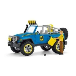 Schleich 41464 Off-road Jeep Met Dino Wachtpost Dinosaurus -Indoor Speelgoed Winkel schleich 41464 offroad voertuig met dino wachtpost 2