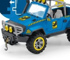 Schleich 41464 Off-road Jeep Met Dino Wachtpost Dinosaurus -Indoor Speelgoed Winkel schleich 41464 offroad voertuig met dino wachtpost 3