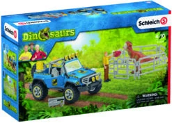 Schleich 41464 Off-road Jeep Met Dino Wachtpost Dinosaurus -Indoor Speelgoed Winkel schleich 41464 offroad voertuig met dino wachtpost 4